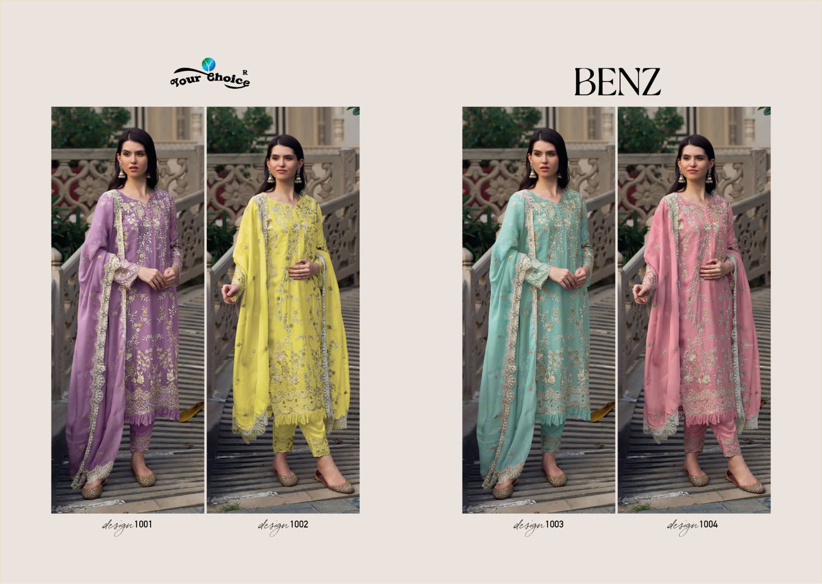 Your Choice Benz Straight Cut Readymade Suits Catalog
